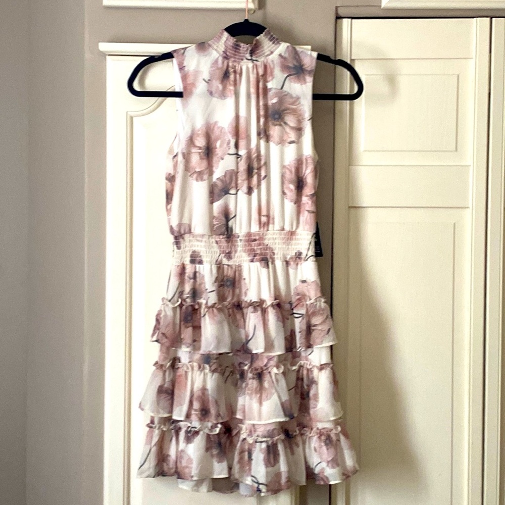 Express High Neck Sleeveless Dress